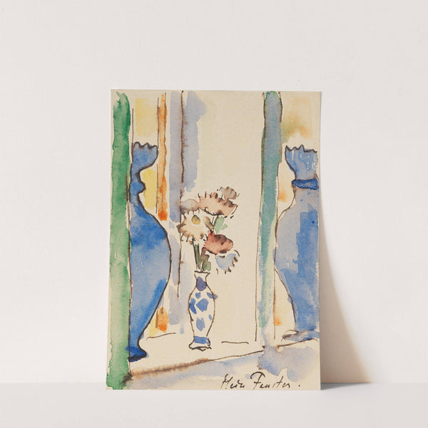 Mein Fenster (1930) by Alexej von Jawlensky