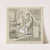 Meisje zit op schoot bij een vrouw in een slaapkamer (1888 - 1943) by Felix Hess