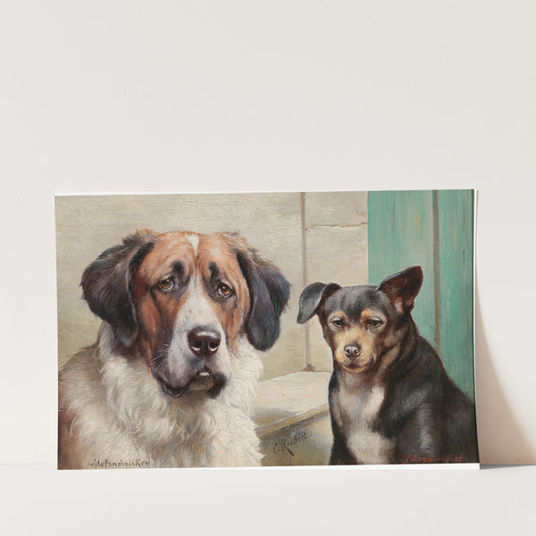 Melancholic, Phlegmatic by Carl Reichert