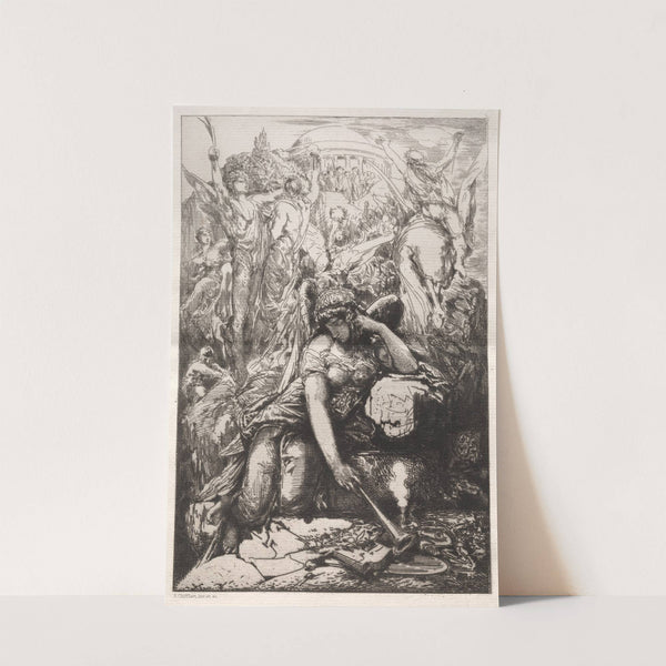 Melancholy (1877) by François-Nicolas Chifflart