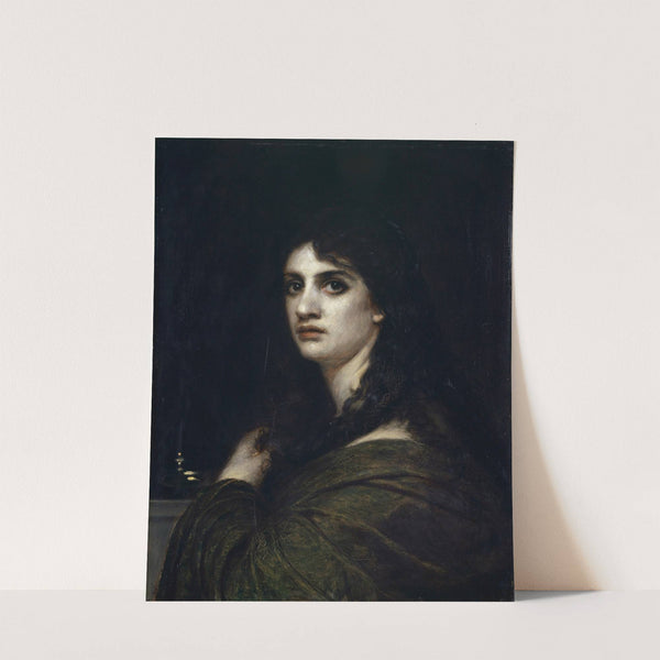 Melancholy (1871) by Arnold Böcklin