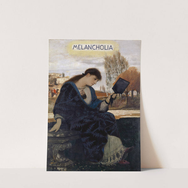 Melancholy (1885–1900) by Arnold Böcklin