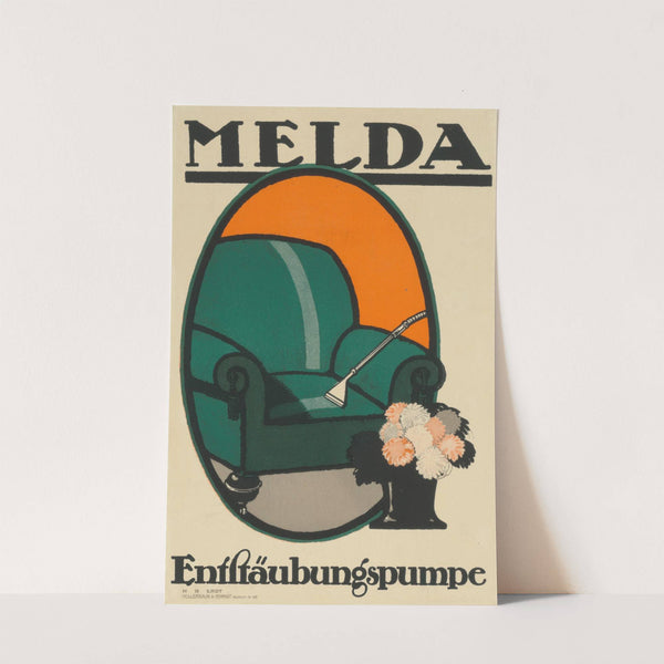 Melda Entstäubungspumpe (1914) by Hans Rudi Erdt