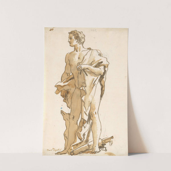 Meleager, Turning to the Left (mid-18th–early 19th century) by Giovanni Domenico Tiepolo