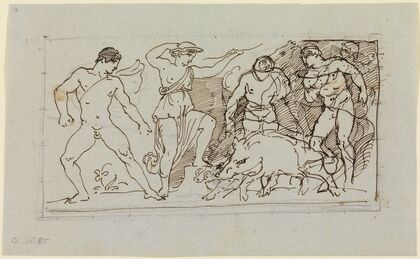 Meleager und Atalante