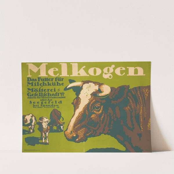 Melkogen, Das Futter für Milchkühe, Mästerei Gesellschaft (1913) by Paul Scheurich