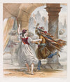M’elle Adèle Dumilâtre et M’r Corali dans le 2eme acte de La Gipsy, ballet (1845)