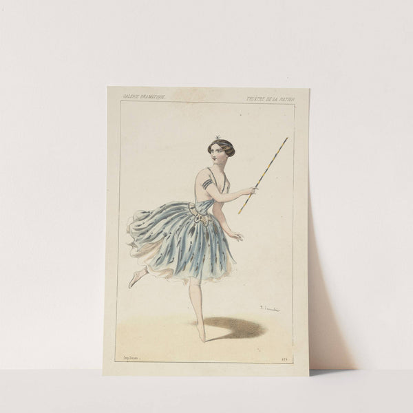 Melle. Carlotta Grisi dans La filleule des fées, 2e. acte (1849) by Alexandre Lacauchie