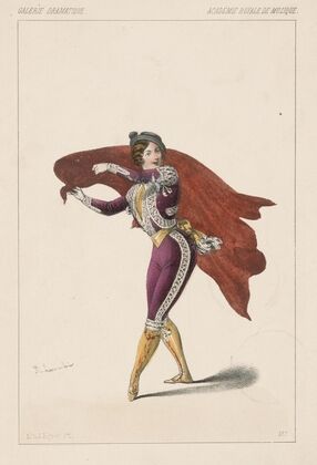 M’elle Caroline Lassia dans Paquita (1846)