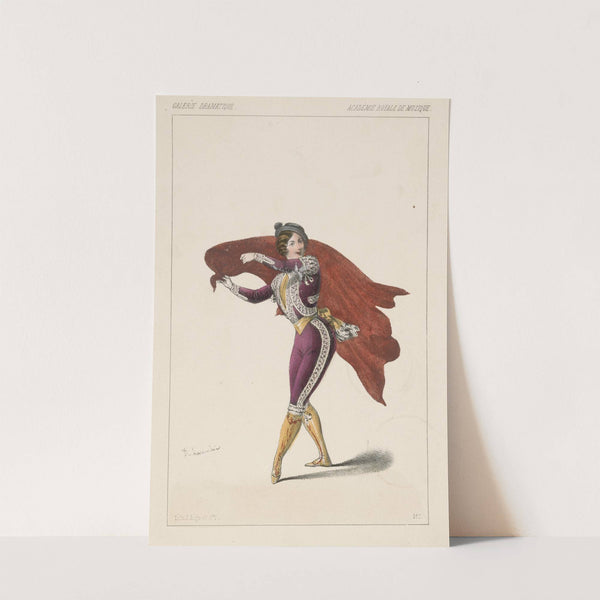 M’elle Caroline Lassia dans Paquita (1846) by Alexandre Lacauchie