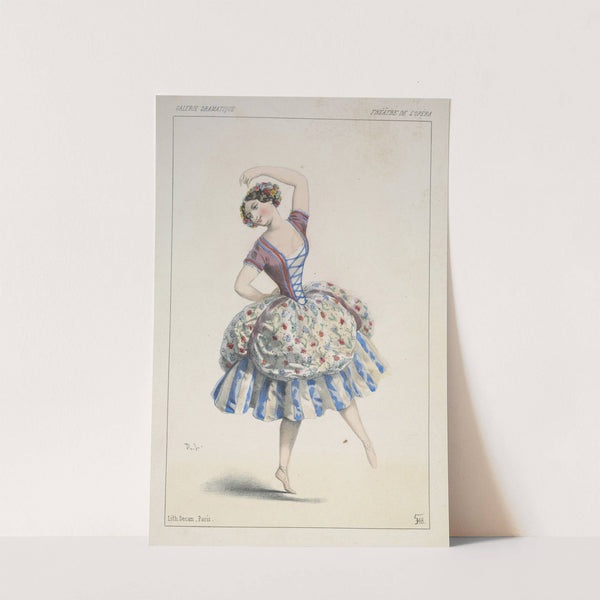 Melle. Cérito rôle de Paquerette, 1r tableau. (1851) by Alexandre Lacauchie