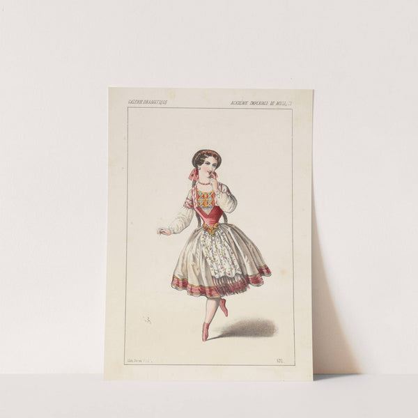 Melle Cerrito, dans Orfa (1852) by Alexandre Lacauchie