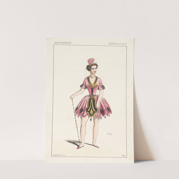Melle. Clarisse, rôle de Sataniel, dans les Cinq cents diables by Alexandre Lacauchie