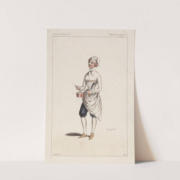 Melle Déjazet dans Lulli. Théâtre des Variétés (1849) by Alexandre Lacauchie