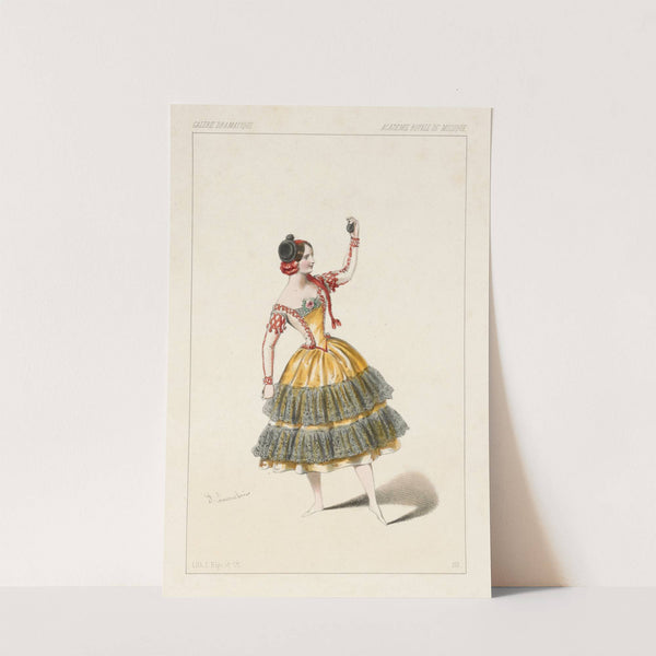 Melle. Dimier, dans Paquita. Académie Royale de Musique (1846) by Alexandre Lacauchie
