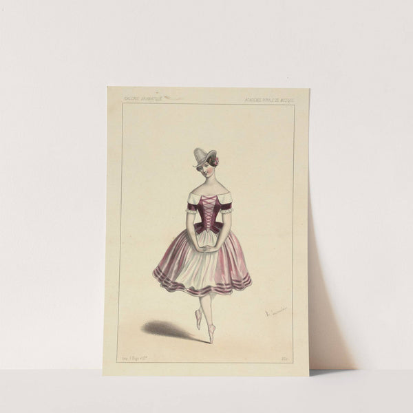 Melle. Fuoco dans Betty, Académie royale de musique (1846) by Alexandre Lacauchie