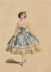Melle. Marquet, dans Les elfes, Théâtre de l’Opéra (1856)