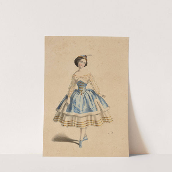 Melle. Marquet, dans Les elfes, Théâtre de l’Opéra (1856) by Alexandre Lacauchie