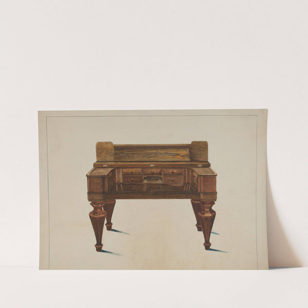 Melodeon Converted into Desk by Magnus S. Fossum