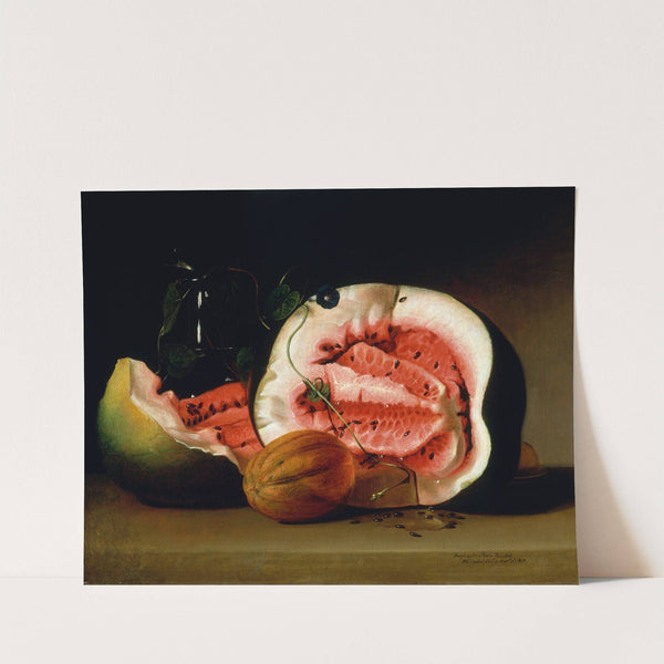 Melons and Morning Glories by Raphaelle Peale