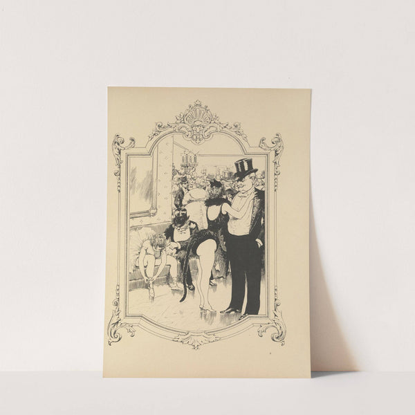 Mémoires d’une glace Pl.09 (1894) by Albert Guillaume