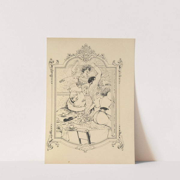 Mémoires d’une glace Pl.11 (1894) by Albert Guillaume