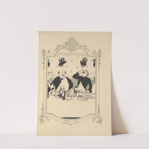 Mémoires d’une glace Pl.13 (1894) by Albert Guillaume