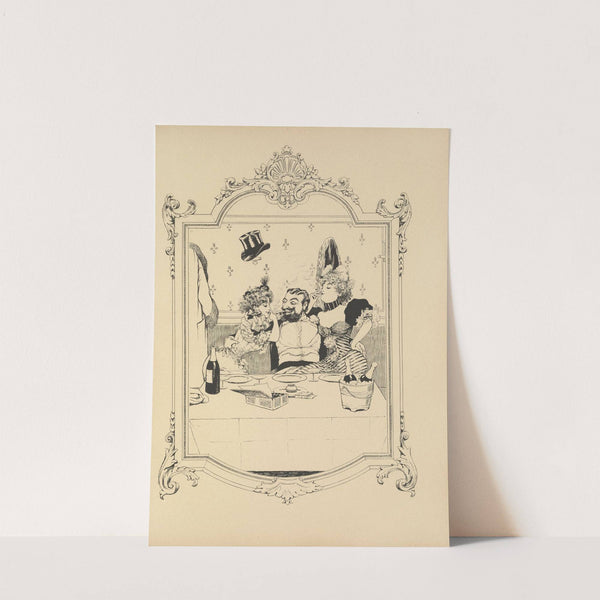 Mémoires d’une glace Pl.14 (1894) by Albert Guillaume