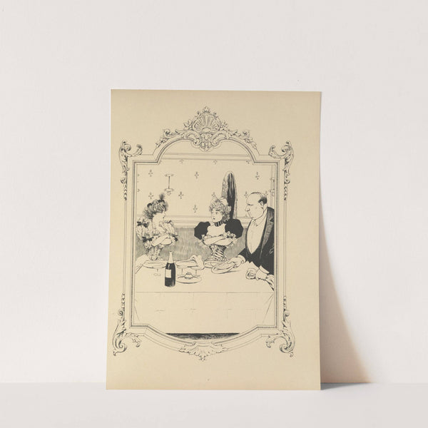 Mémoires d’une glace Pl.15 (1894) by Albert Guillaume