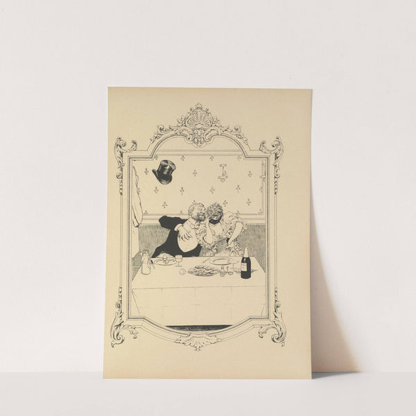 Mémoires d’une glace Pl.16 (1894) by Albert Guillaume