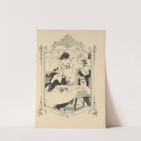 Mémoires d’une glace Pl.19 (1894) by Albert Guillaume