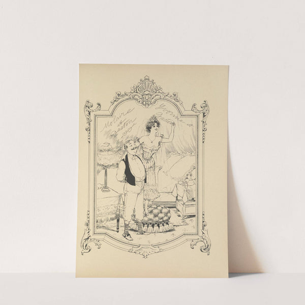 Mémoires d’une glace Pl.20 (1894) by Albert Guillaume