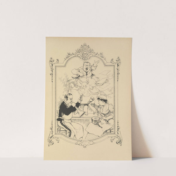 Mémoires d’une glace Pl.22 (1894) by Albert Guillaume