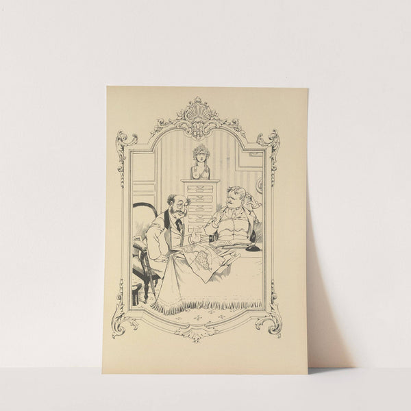 Mémoires d’une glace Pl.23 (1894) by Albert Guillaume