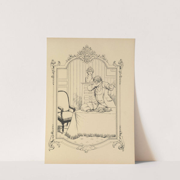 Mémoires d’une glace Pl.24 (1894) by Albert Guillaume