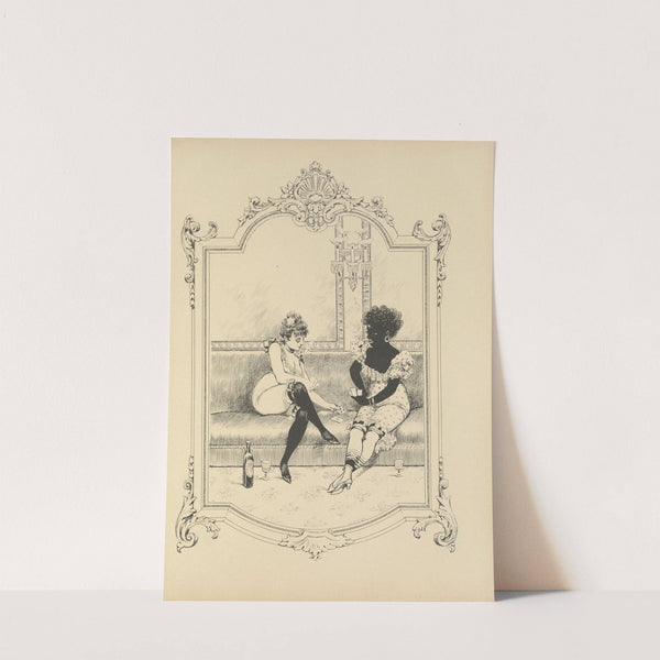 Mémoires d’une glace Pl.26 (1894) by Albert Guillaume