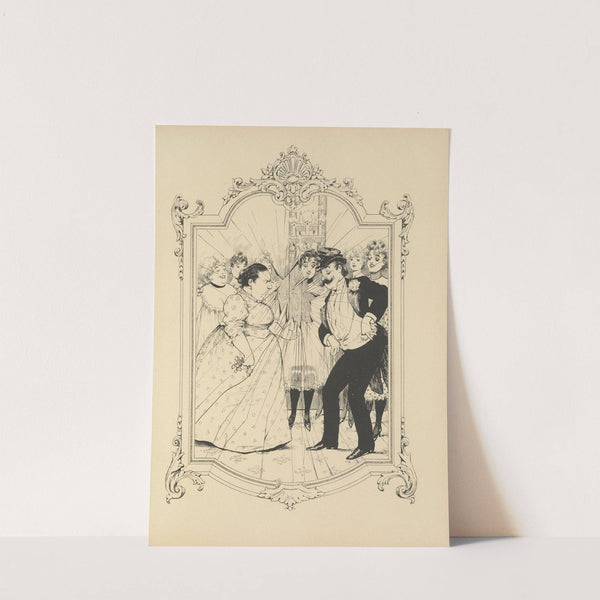 Mémoires d’une glace Pl.27 (1894) by Albert Guillaume