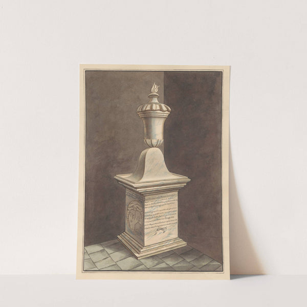 Memorial to Mathew Harvie from Twickenham Church by Daniel Lysons