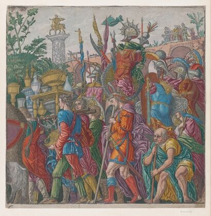 Men Carrying Trophies (1599)