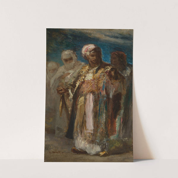 Men in Oriental Costumes (circa 1845) by Narcisse-Virgile Diaz de La Peña