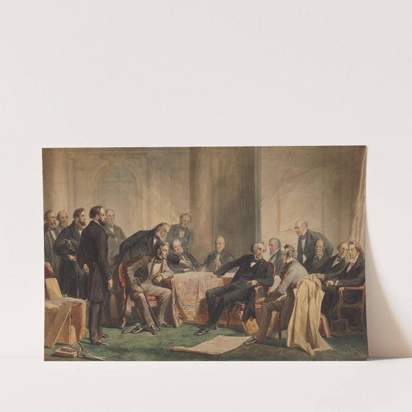 Men of Progress (c. 1859) by Christian Schussele