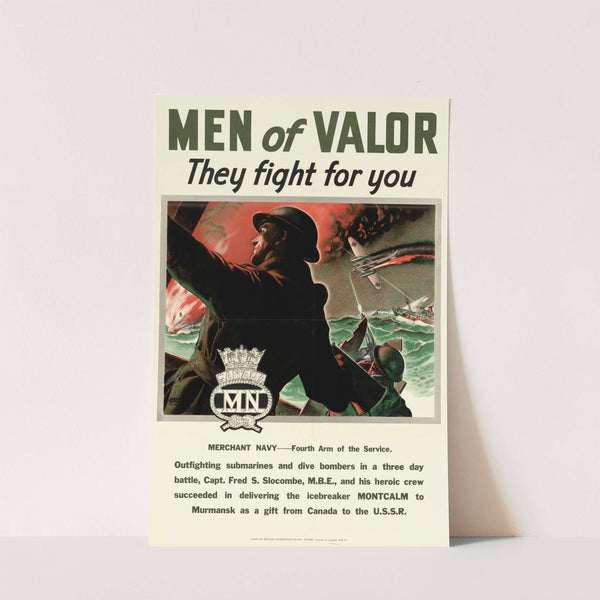 Men of Valor - They Fight for You by Hubert Rogers