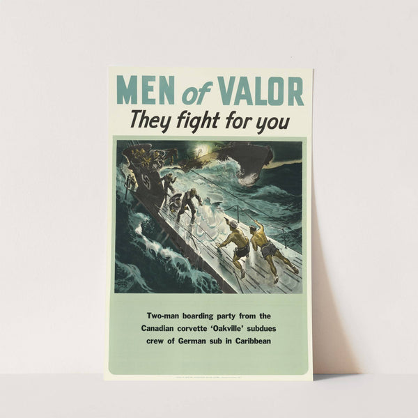 Men of Valor - They Fight for You by Hubert Rogers