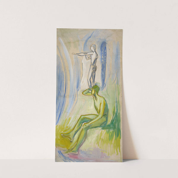 Men Turning towards the Sun (1911–14) by Edvard Munch