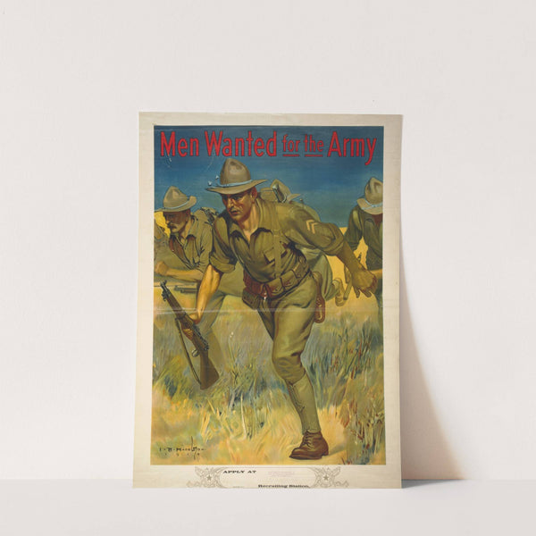 Men wanted for the Army by Isaac Brewster Hazelton