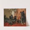 Ménage-à-trois (1889) by Paul Meyerheim