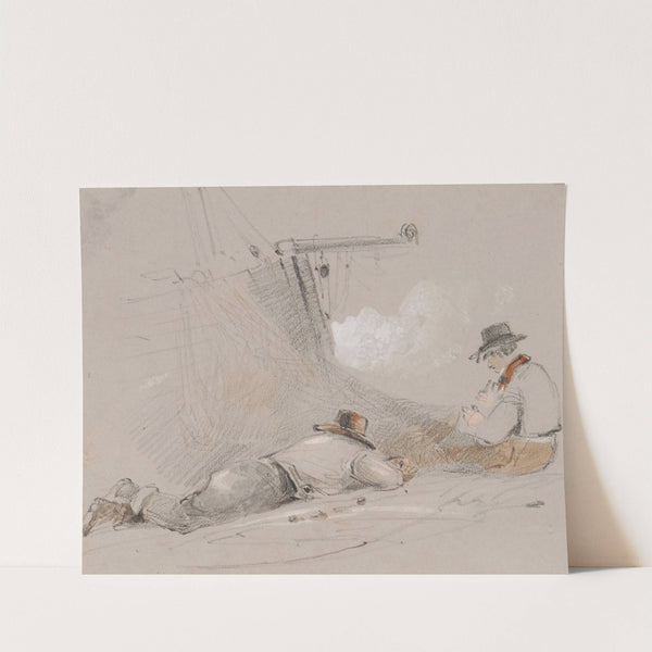 Mending Nets by George Bryant Campion