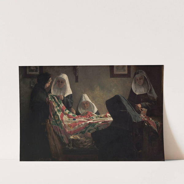 Mending of the Edegem Flag by Georges Nauwelaerts