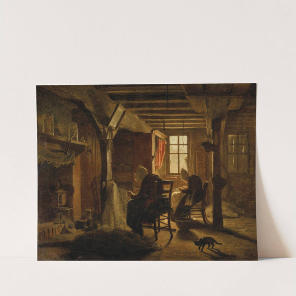 Mending the Nets by Jozef Israëls