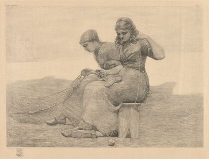 Mending the Nets (1888)